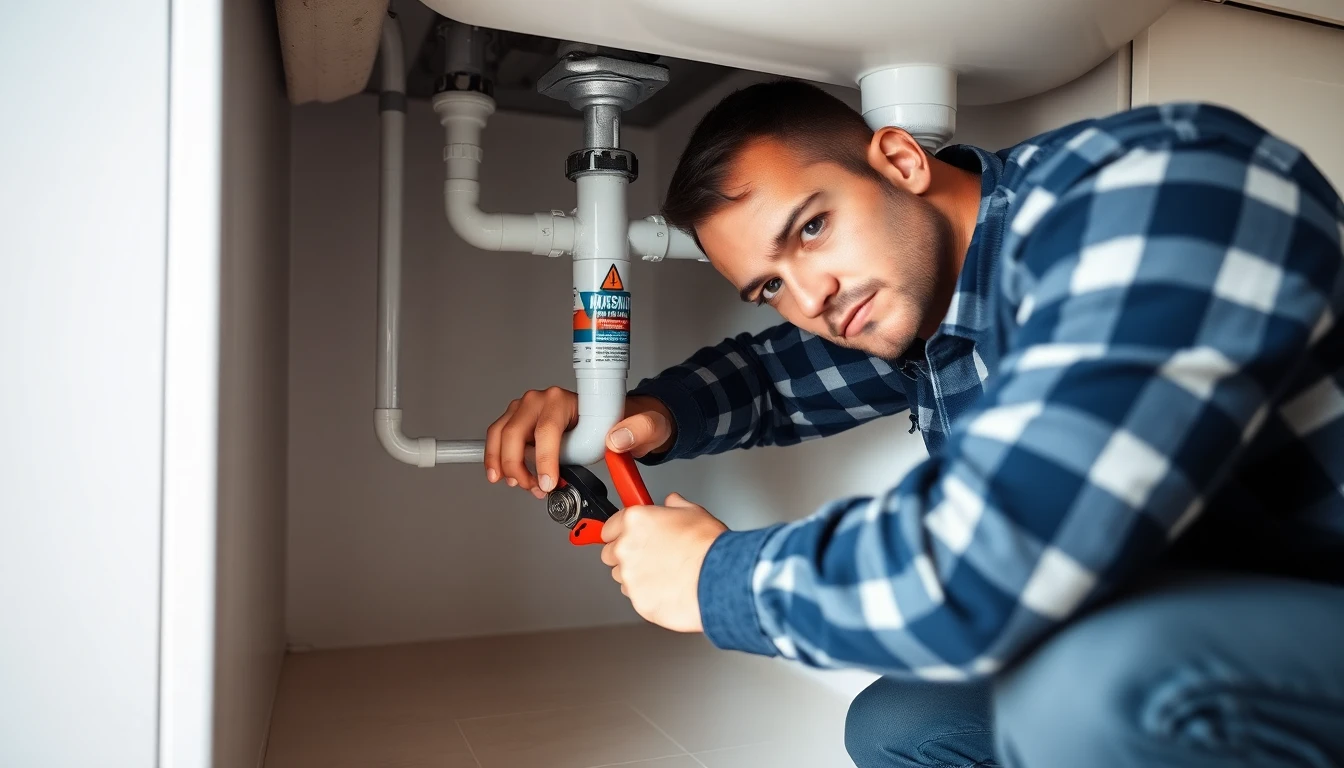 Under-Sink Pipe Repair