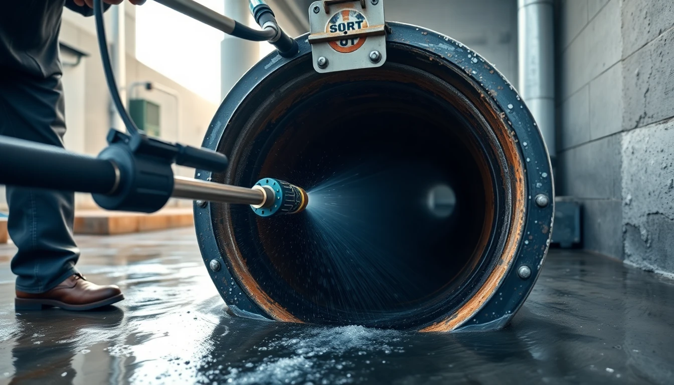 Sanitary Sewer Jetting